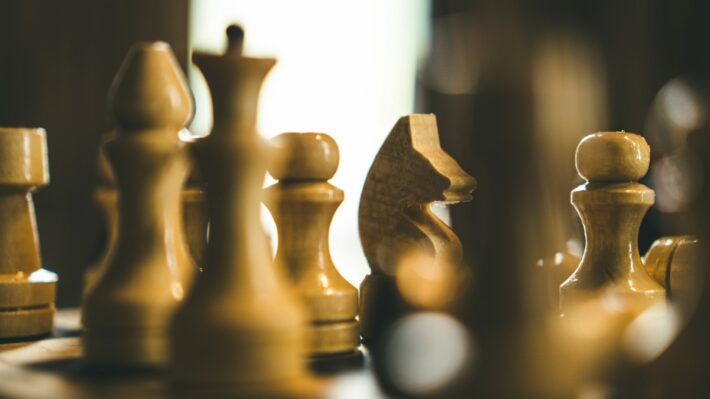 Step to develop understanding of the knight's movement to become a better chess player
