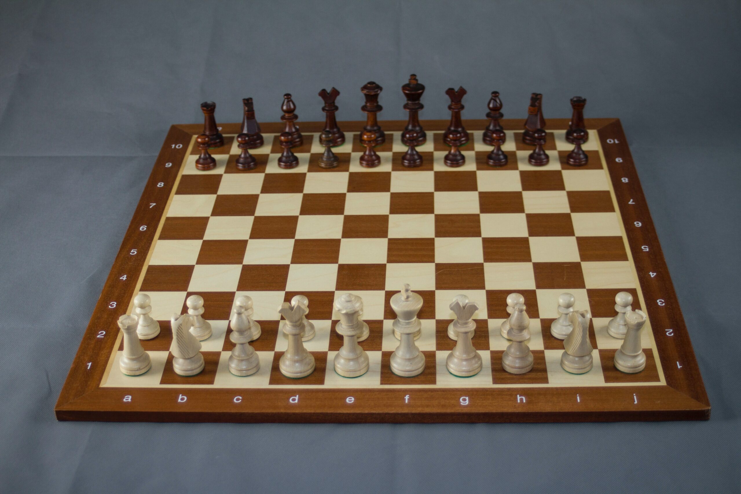 the standard chessboard is an 8x8 grid