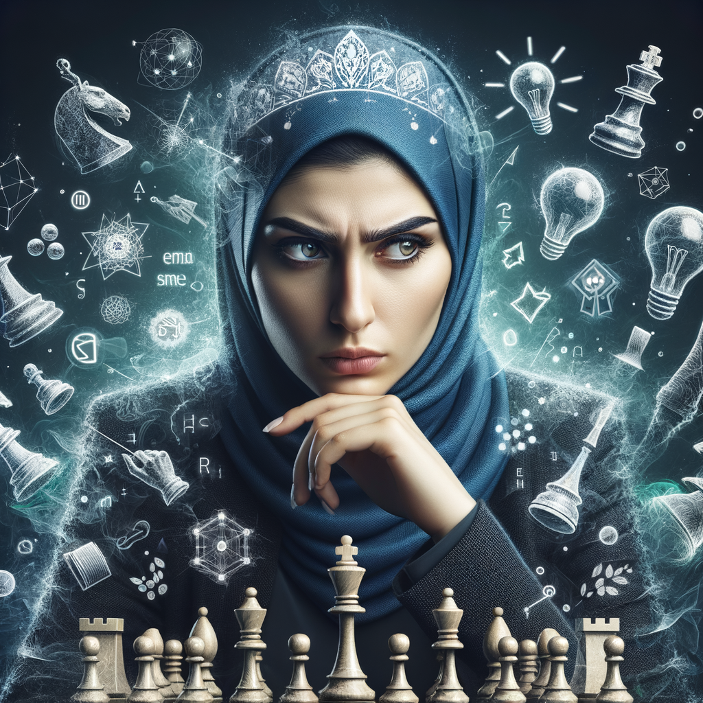 Professional chess player mastering chess and improving chess memory using advanced techniques, effective strategies, and chess memory training methods for chess mind mastery and skill enhancement.