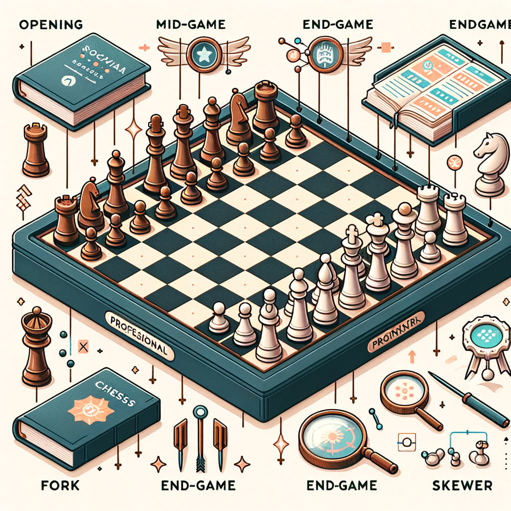 Professional chess board illustrating advanced chess strategies, opening and endgame tactics, and a beginner's guide for mastering chess, symbolizing the exploration of various chess game strategies.
