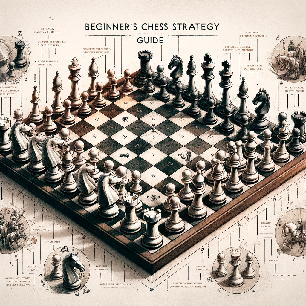 Beginner's guide to developing chess strategy and long-term planning on a professional chess board