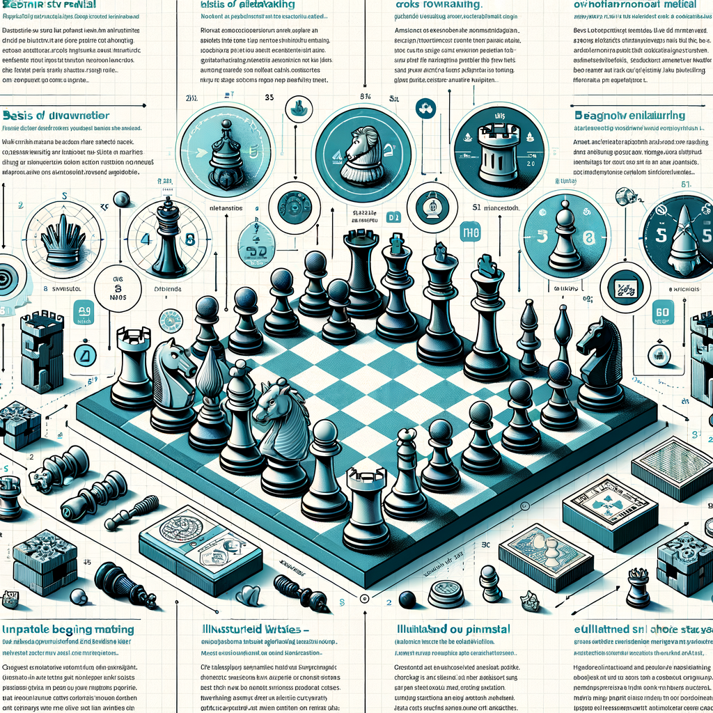 Infographic illustrating chess piece values and beginner chess strategies for evaluating material, perfect for understanding chess pieces and material evaluation in chess.